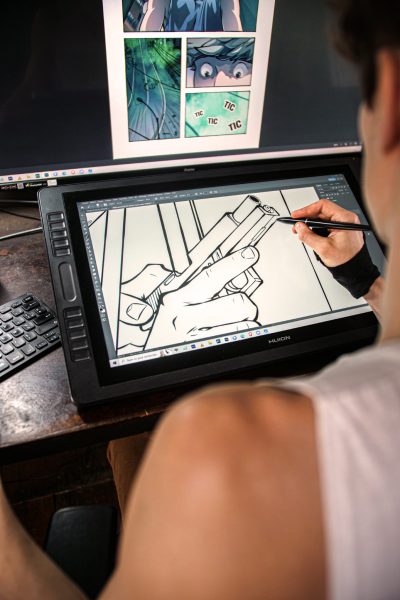 Dessin gun Alexis Koleszar