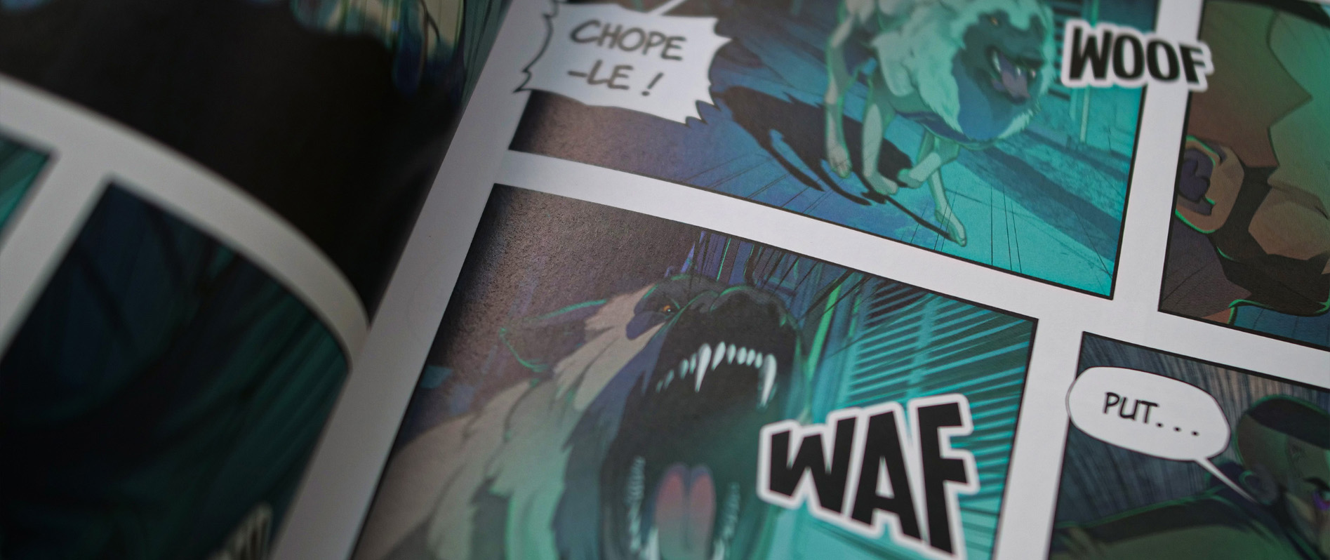 Extrait de la BD Effondrement par Alexis Koleszar