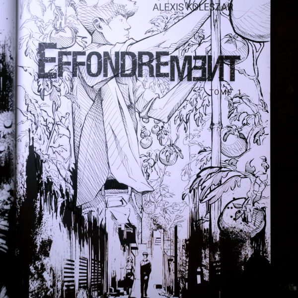 BD Effondrement par Alexis Koleszar dédicacée